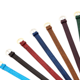 Cinturón C14 Crocodylus Moreletii Azul Mar / Hebilla Níquel - Carbono 14