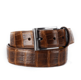 Cinturón Carbono 14 Crocodylus Moreletii Cognac / Hebilla Níquel Negro - Carbono 14