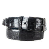 Cinturón Carbono 14 Crocodylus Moreletii Negro / Hebilla Níquel Negro - Carbono 14